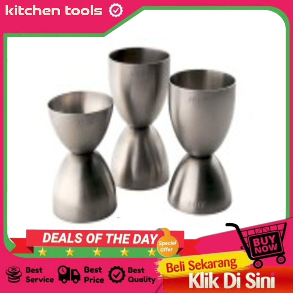 JIGGER / MEASURING CUP 30/40 ML - STAINLESS STEEL BEST DEAL