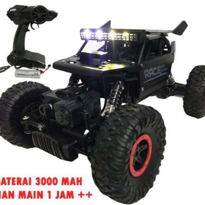 MOBIL REMOT RC 4WD ROCK CLIMBER MAINAN REMOTE CONTROL - MONSTER RACE