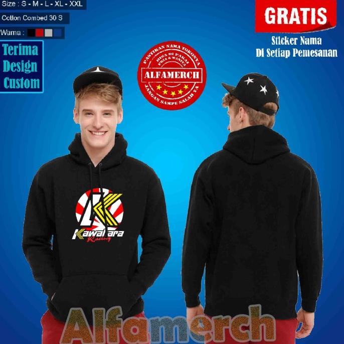 Jaket Sweater Hoodie KAWAHARA RACING keren