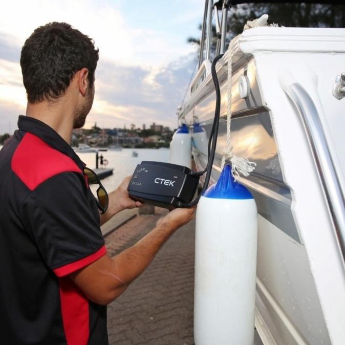 Ctek Pro25S 25A Aki Battery Charger-Power Supply Workshops / Showroom