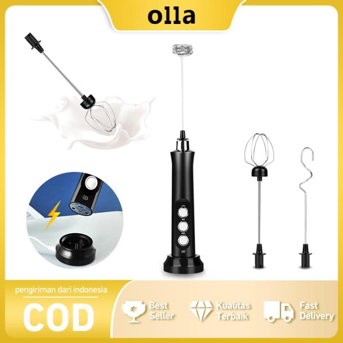 Terlaris Further Mixer Mini Hand Mixer Coffee Mixer Hand Blender Pengaduk Kopi