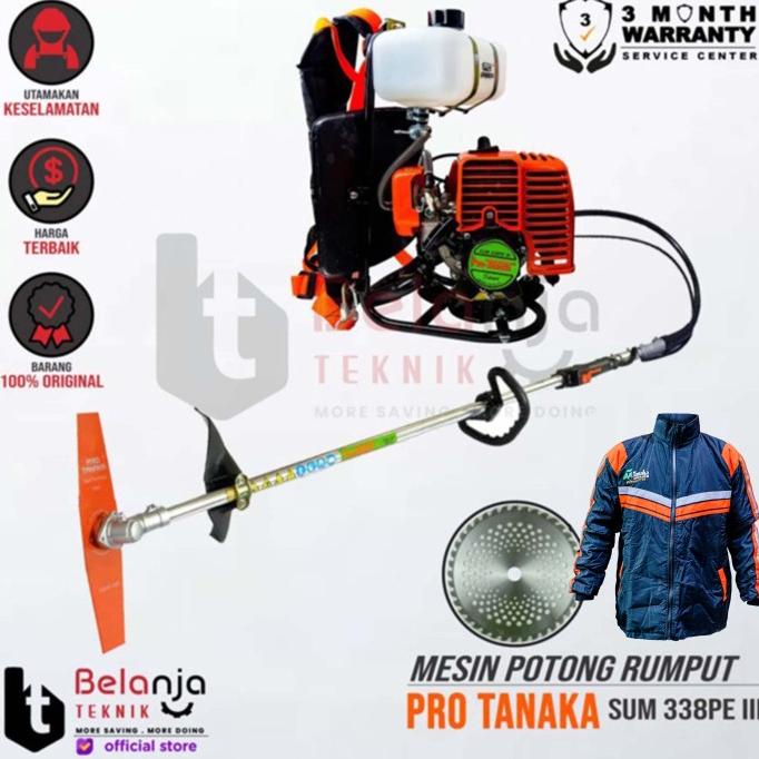 Pro Tanaka Mesin Potong Rumput Pro Sum 338 PE III Brush Cutter SUM338