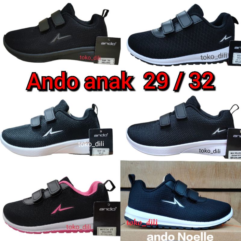 Sepatu Ando Anak  size:29/32 DI JAMIN ORIGINAL