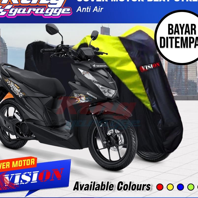 Cover Motor Beat Street/ Selimut Motor Honda Beat Street /Jas Motor Beat Street Berkualitas /Sarung 