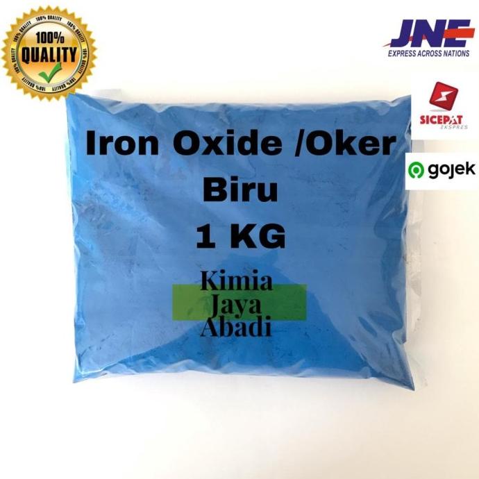 Iron Oxide Biru Blue / Oker Biru / Besi Oksida Biru 1 KG suk03