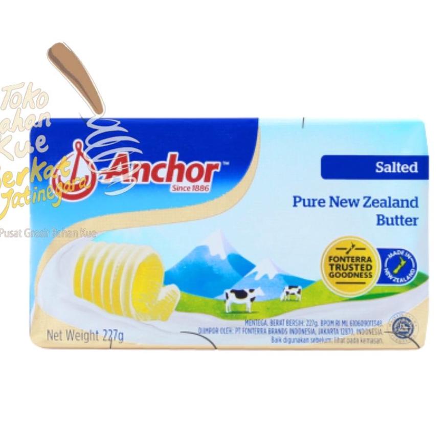 

Butter Salted Anchor 227 Gr / Mentega Asin