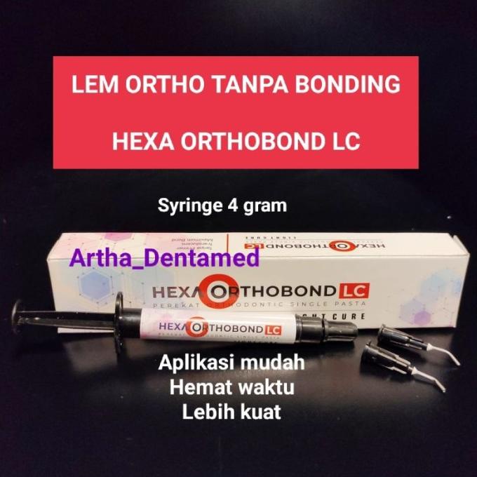 LEM ORTHO LIGHTCURE TANPA BONDING HEXA ORTHOBKND LC SERUPA HELIOSIT