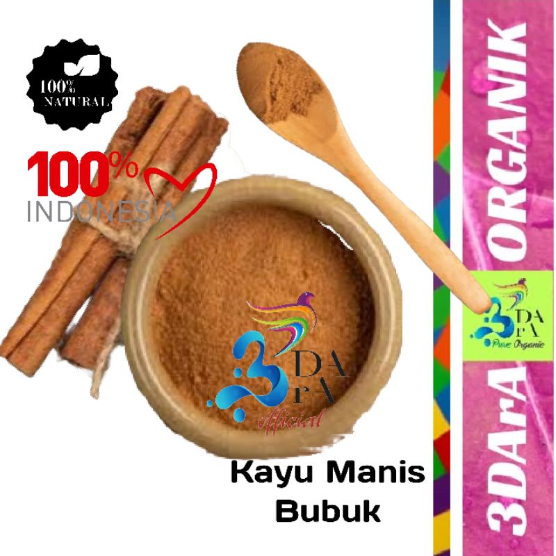 

Bubuk Kayu Manis 500gr Murni Tanpa Campuran