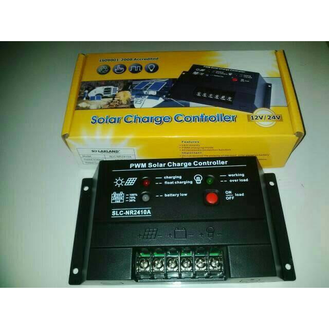 Terlaris Scc Solar Charge Controller / Kontroler Solar Panel Solarland Slc-Nr24 10A