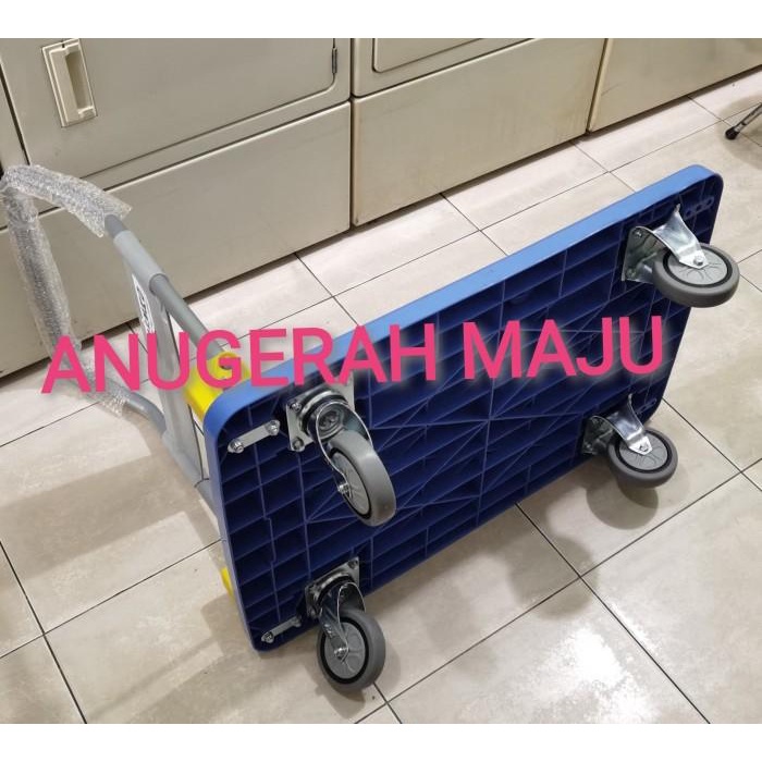 Handtruck Fiber Denko 300 Kg/Troli/Trolley/Dorongan Lipat Barang