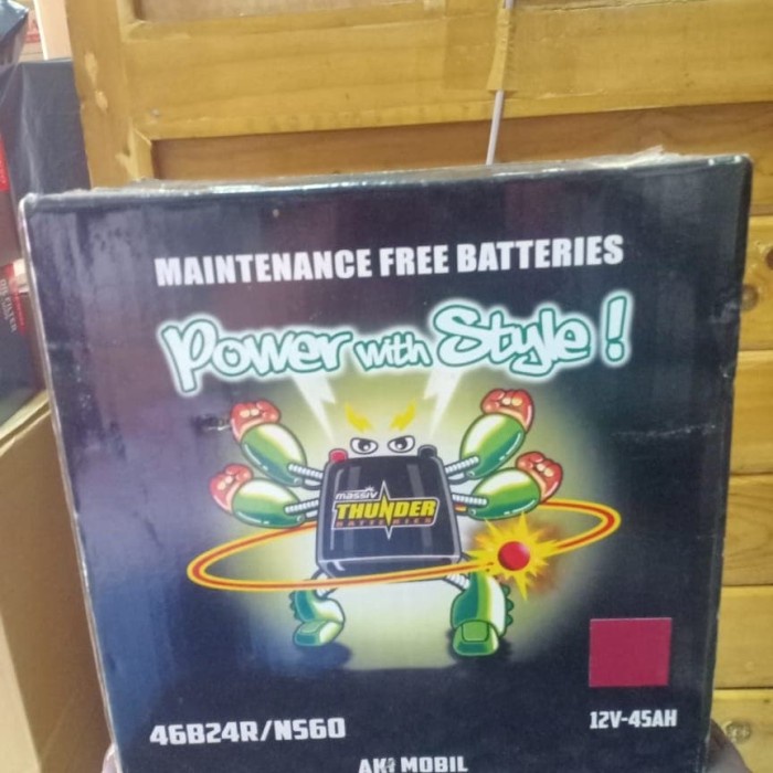 aki mobil massiv thunder NS60