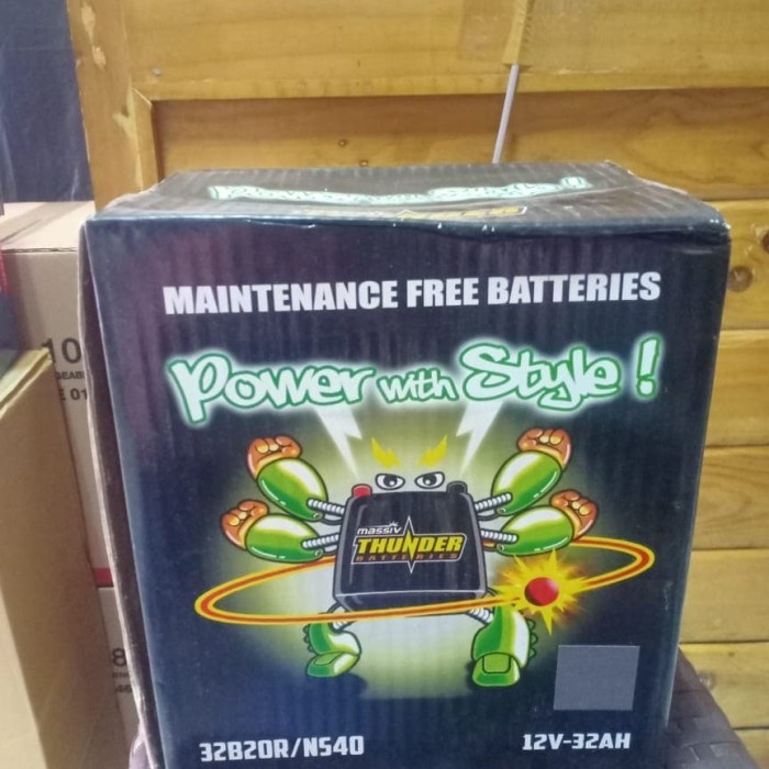 aki mobil massiv thunder ns40