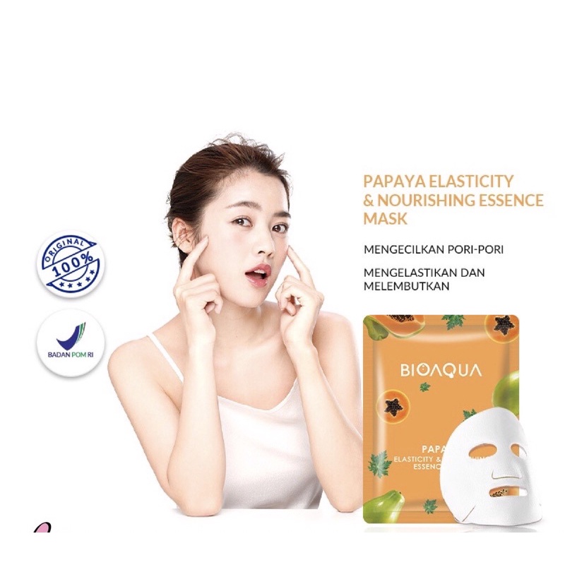 Bioaqua sheet mask|mafaza kosmetik| sheet mask bioaqua |