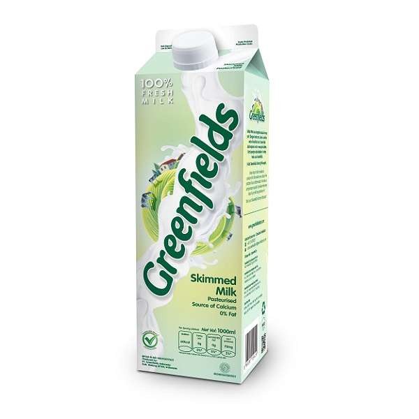 Greenfields Fresh Skim Milk 1 Liter