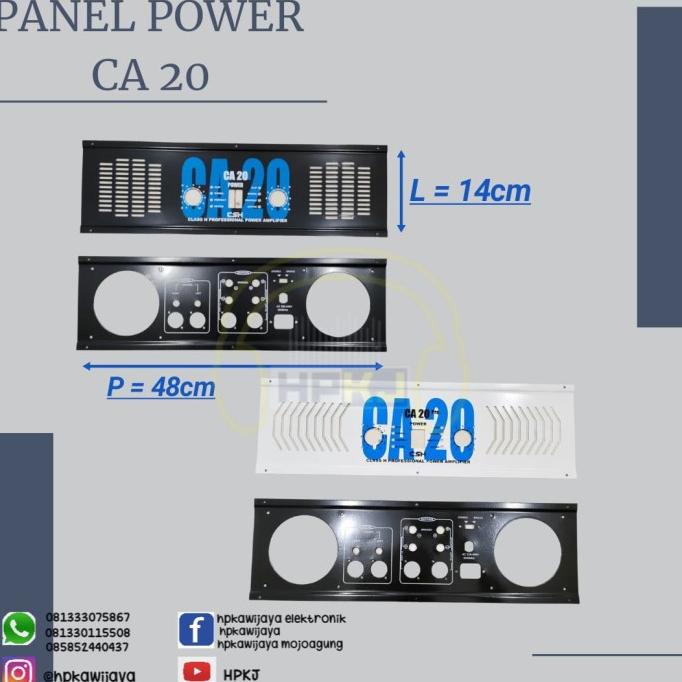 '+'+'+'+] Panel power ca20 ca 20 ampli amplifier