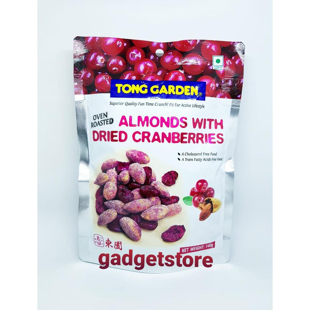 

Kacang Tong Garden Almond with Dried Cranberries 140g Best Seller