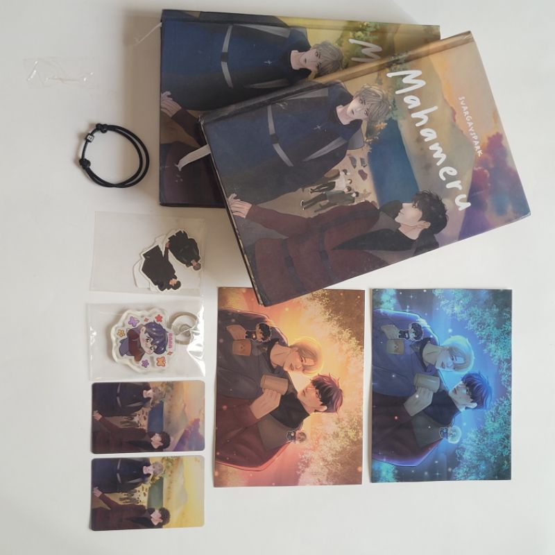 MAHAMERU HARD COVER NOVEL CHANBAEK