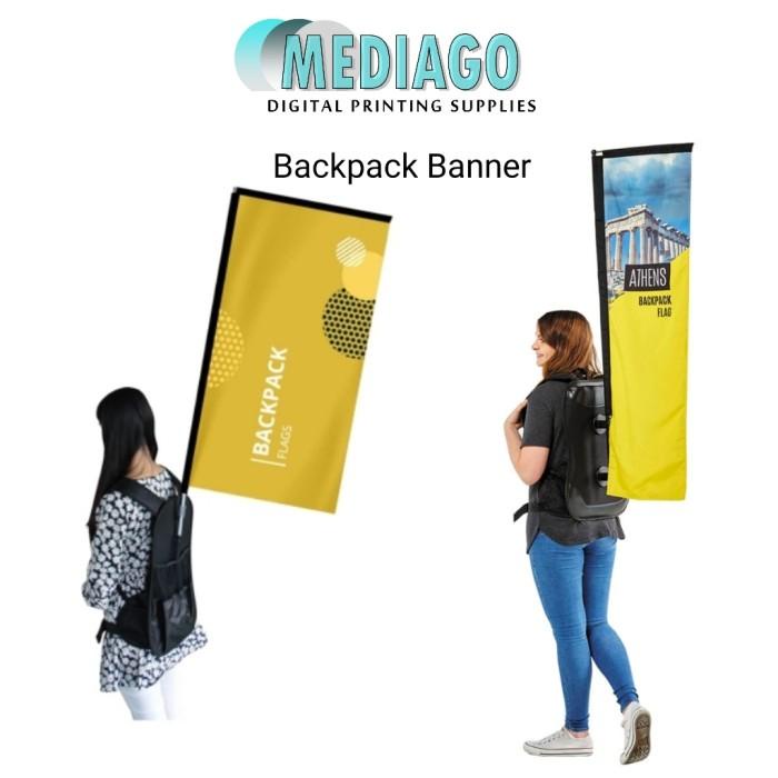 Terlaris Backpack Banner | Backpakk Flag | Flag Banner | Flying Banner