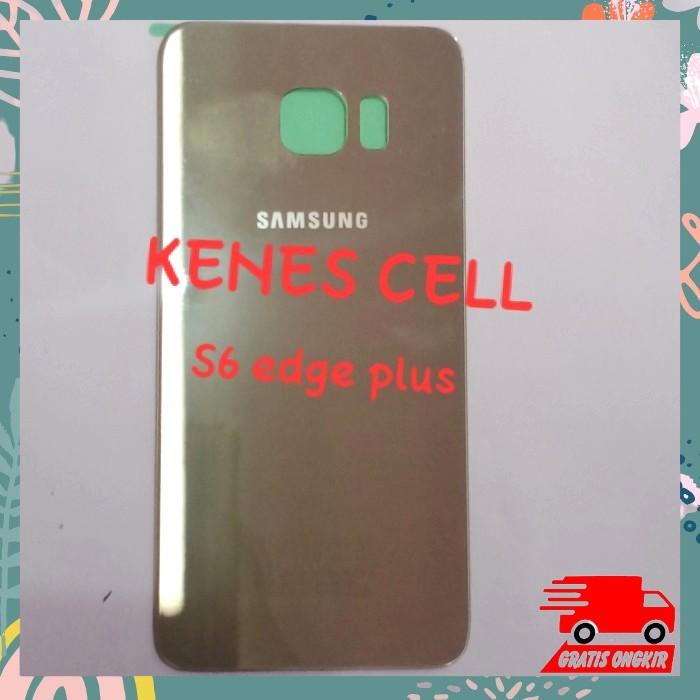 Backdoor Casing Samsung Galaxy S6 Edge Plus G928 Ori Gold