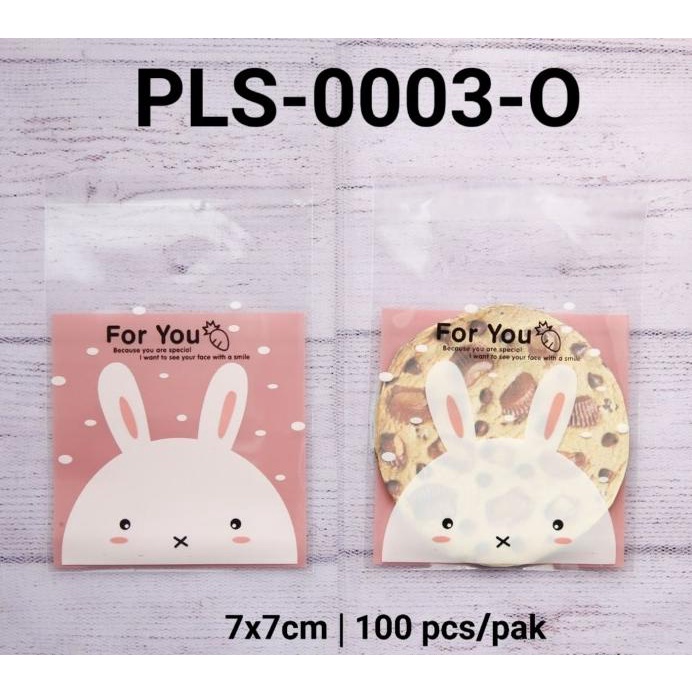 

Trend Produk Pls-0003-O Packaging Plastik Cookies K Motif Bunny Kelinci