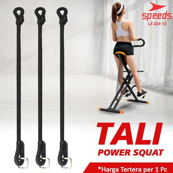 SPEEDS Tali Elastis Power Squat Beban Hit Original Horse Power Rider Machine Karmantel Rope 024-13