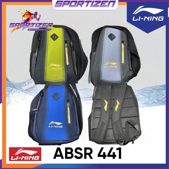 TAS RANSEL BADMINTON BULUTANGKIS LINING ABSR 441 BACKPACK ORIGINAL