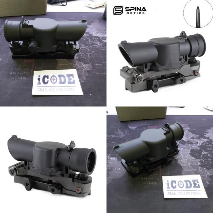 L85 susat iron 4x30 zoom L85A1/A2 optic scope Antishock aeg gbbr