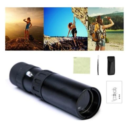 Teropong Monocular Telescope 10-300x40 Zoom Scope
