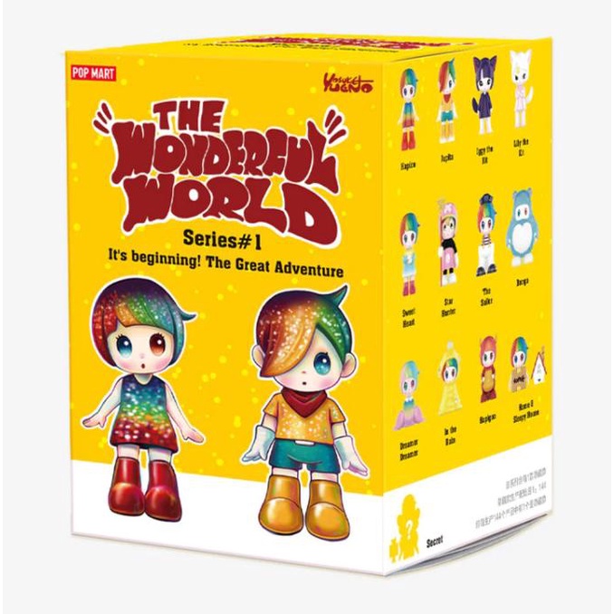 Pop Mart x Yosuke Ueno HAPICO The Wonderful World Series 1 You Choose