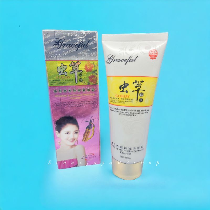 FACIAL FOAM GRACEFUL SABUN CUCI MUKA Cordyceps ORIGINAL