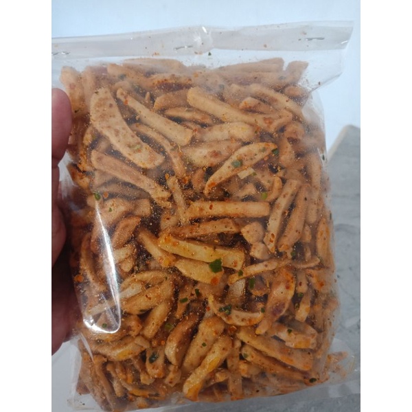 

Stick basreng kriuk daun jeruk pedas gurih dan enak 500gr