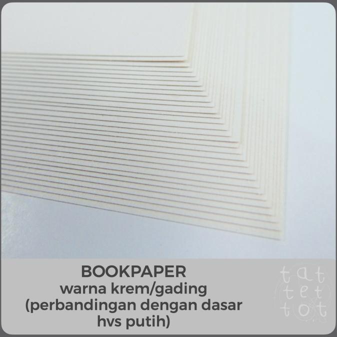 

kertas bookpaper | 72 gr | A5 | 1 rim | book paper | novel | storaenso