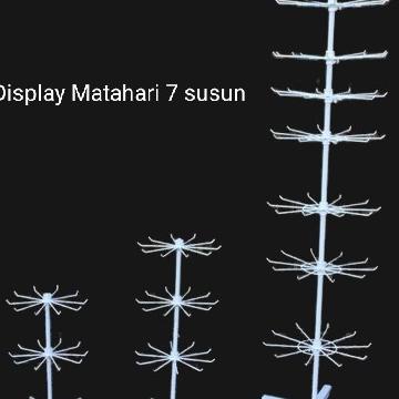 

Baru Rak Display Pajangan Aksesoris / Display Matahari 7 Susun Original