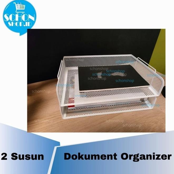

Baru Rak Dokumen Kertas Surat Tempat Surat 2 Susun Tempat File Organizer Original