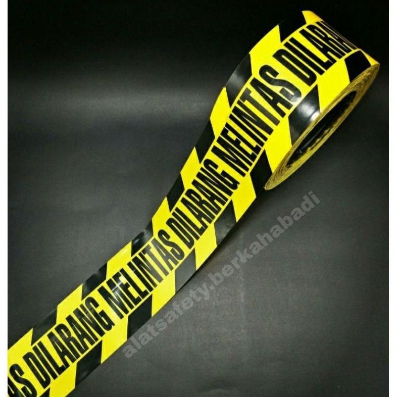 

Barricade Line /Police Line/ Pembatas "DILARANG MELINTAS" 3"X300 m