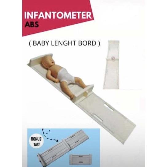 Infantometer ABS Pengukur Panjang Badan Bayi Baby Lenght Board