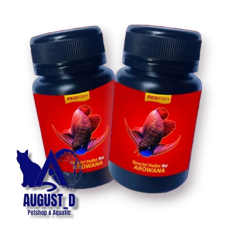 Pelet Arwana REDFISH Pelet Pakan Ikan Arwana / Arowana Super Red , Golden Red