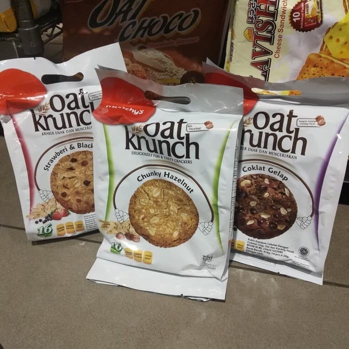 

Munchy's Oat Krunch 416gr Cookies Munchys Biskuit Gandum All Variant