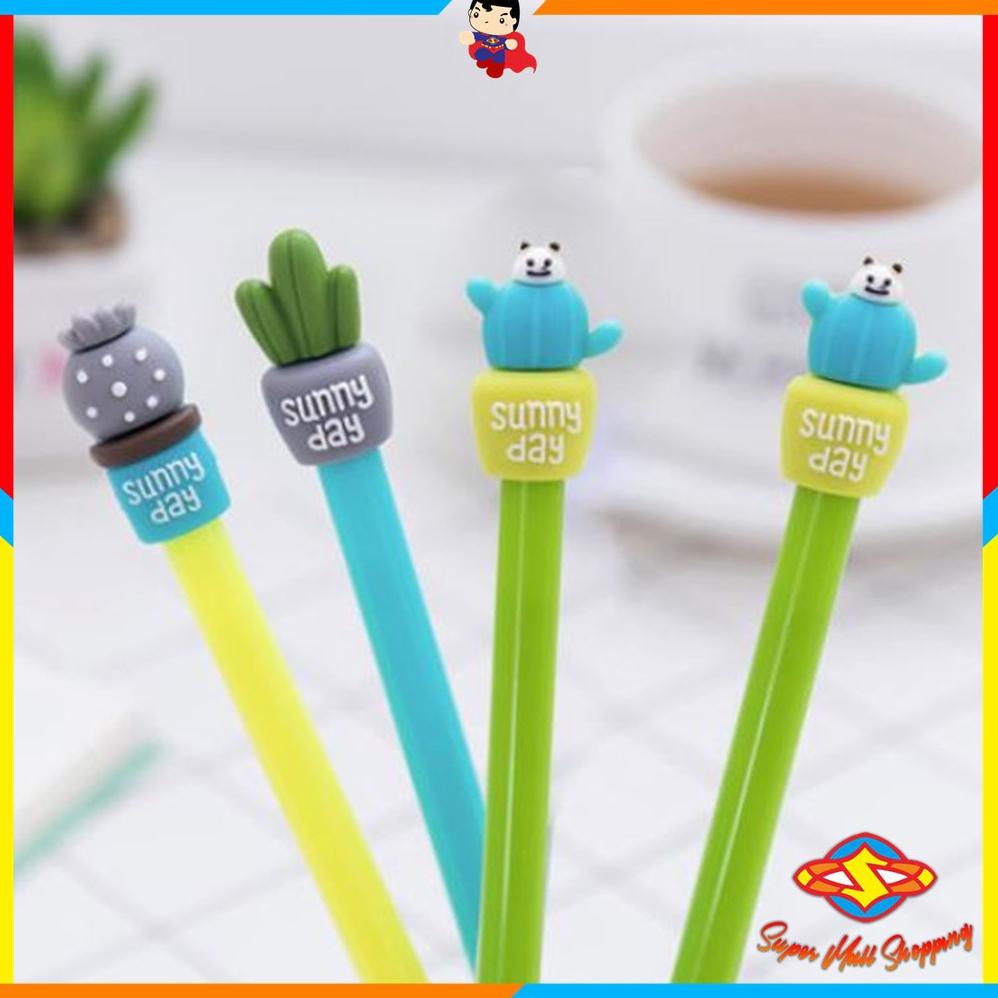 

SMS Pena Karakter Kaktus Pulpen Cactus Karakter Lucu Warna Warni Bolpen Cute Tinta Gel Alat Tulis Kantor Sekolah Murah Import
