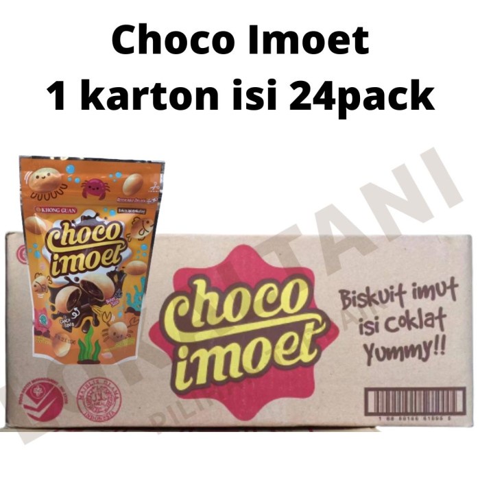 

Khong Guan Choco Imoet 55 gram - 1KARTON
