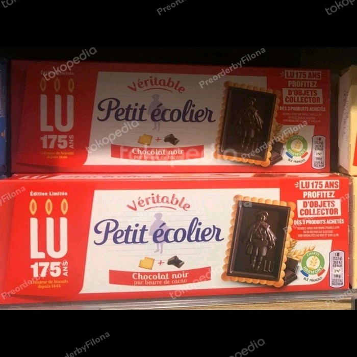 

LU PETIT ECOLIER Milk/Dark Chocolate ori France - MILK CHOCOLATE