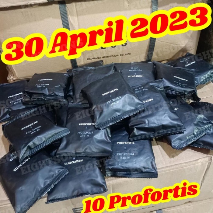 

SALE PROMO (10 PCS) PROFORTIS CEMILAN COOKIES BISKUIT TENTARA