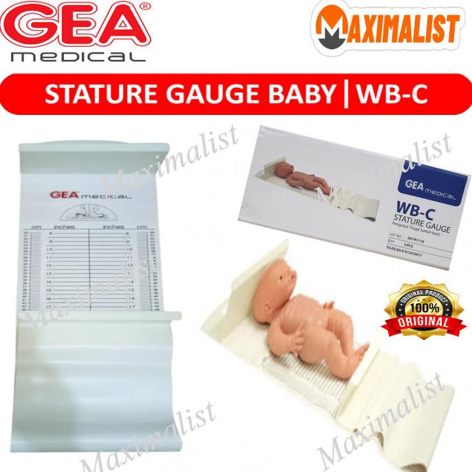 Meteran Badan Baby Ukur Tinggi Panjang Badan Bayi Stature Meter - WB C