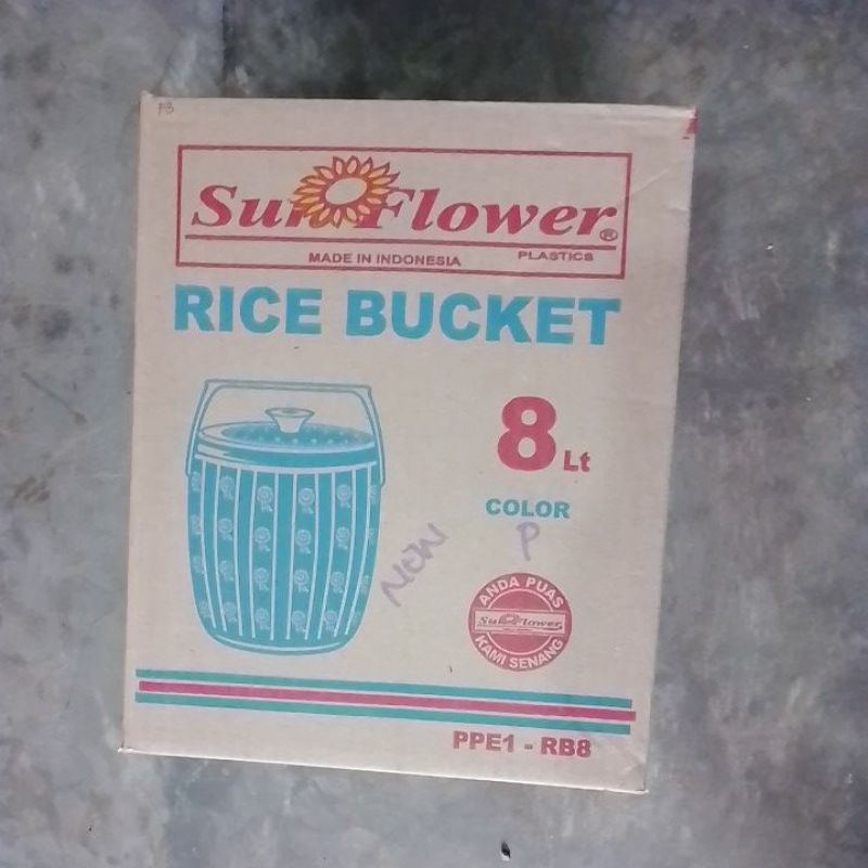 Rice bucket sunflower 8 liter / termos es 8 liter / termos nasi
