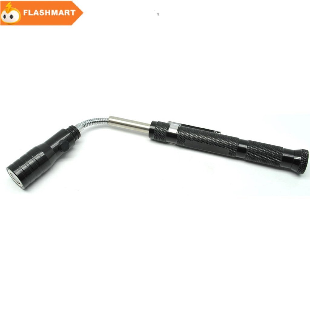 FLASHMART LED Telescopic Flexible Magnetic Pick Up Flashlight