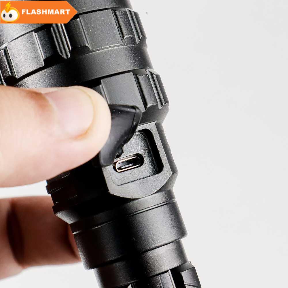 FLASHMART Senter LED Torch Hunting Cree XM-L L2 6500 Lumens - 701