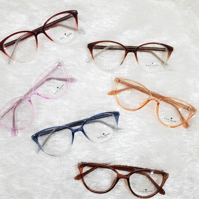 Kacamata Cat Eye Kate Spade Free Lensa Minus