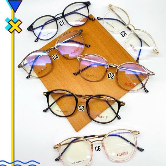 Frame Kacamata G 1050 Free Lensa Minus