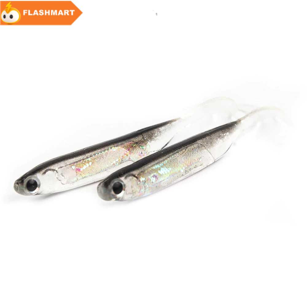 FLASHMART Atriptime Umpan Pancing Ikan Rainbow Soft Lure Bait 7 cm 5 PCS - TY-BA58