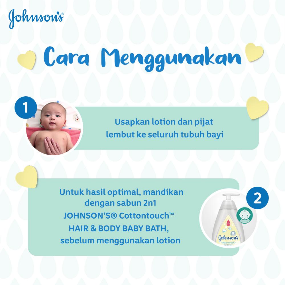 JOHNSON'S CottonTouch Baby Lotion - Losion Bayi 200ml